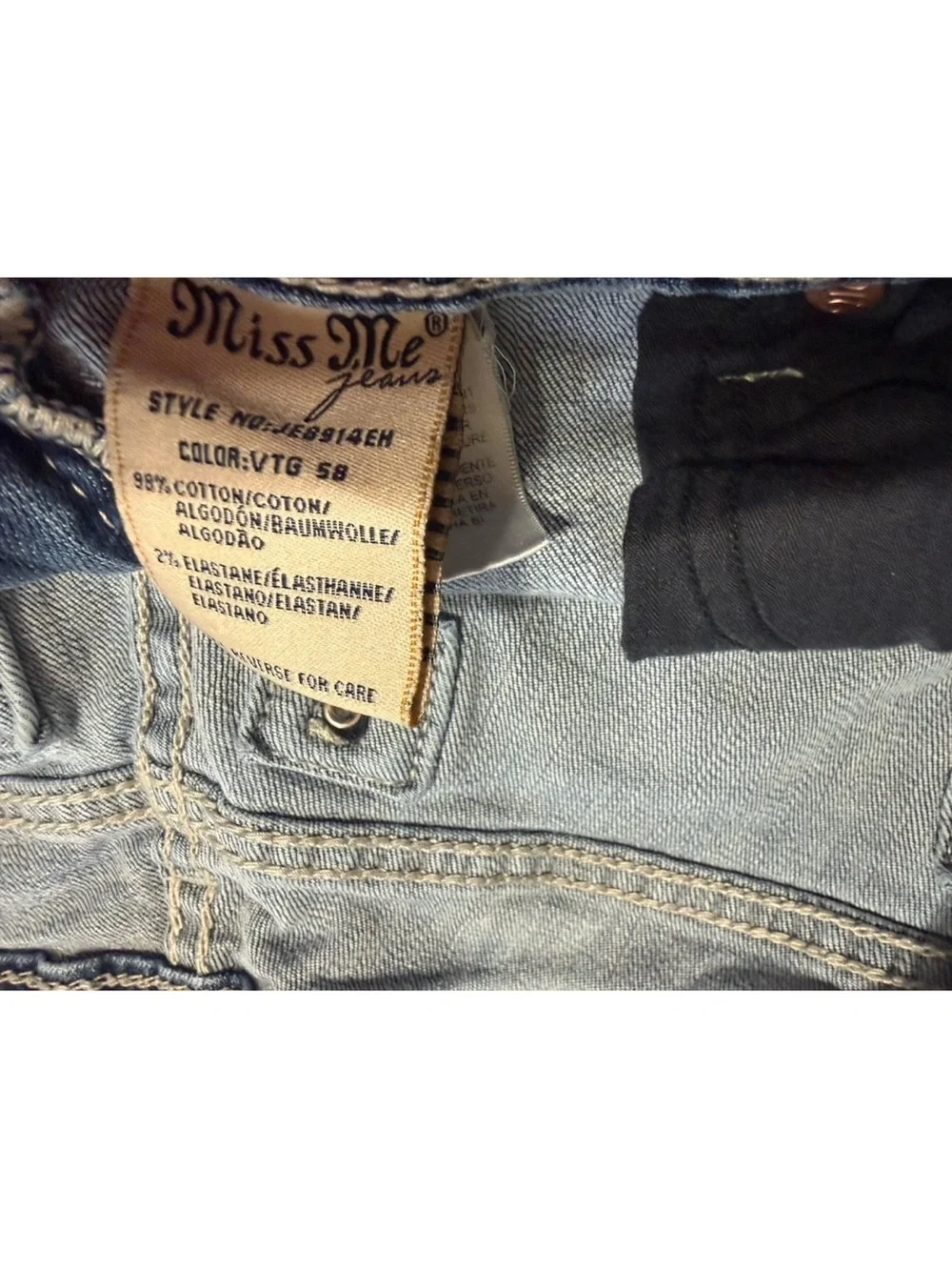 Miss Me Women’s Light Was Mid Rise Easy Jean Shorts! Size 30 34x3